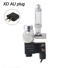 Load image into Gallery viewer, Aquarium CO2 Regulator Magnetic Solenoid Check Valve Fish Tank CO2 Pressure Reducing Valve DIY CO2 Control System Kit 220V 110V
