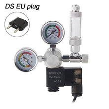 Load image into Gallery viewer, Aquarium CO2 Regulator Magnetic Solenoid Check Valve Fish Tank CO2 Pressure Reducing Valve DIY CO2 Control System Kit 220V 110V
