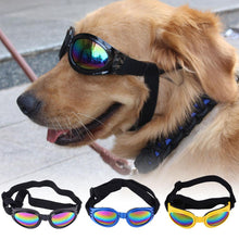 Load image into Gallery viewer, 5 Colors foldable Pet Dog glasses medium Large Dog pet glasses Pet eyewear waterproof Dog Protection Goggles UV Sunglasses

