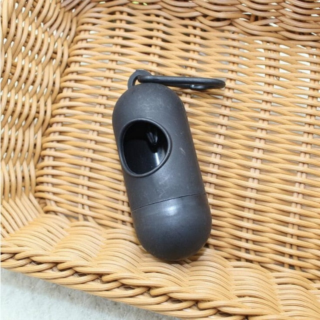 1 Pcs Practical Pet Dog Poop Bag Dispenser Waste Garbage Holder Dispensers + Poop Bags Set Pets Dogs Trash Cleaning Supplies