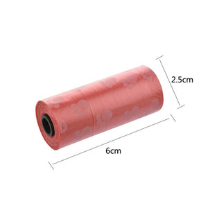 1 Pcs Practical Pet Dog Poop Bag Dispenser Waste Garbage Holder Dispensers + Poop Bags Set Pets Dogs Trash Cleaning Supplies